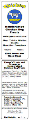 chicken dog treats